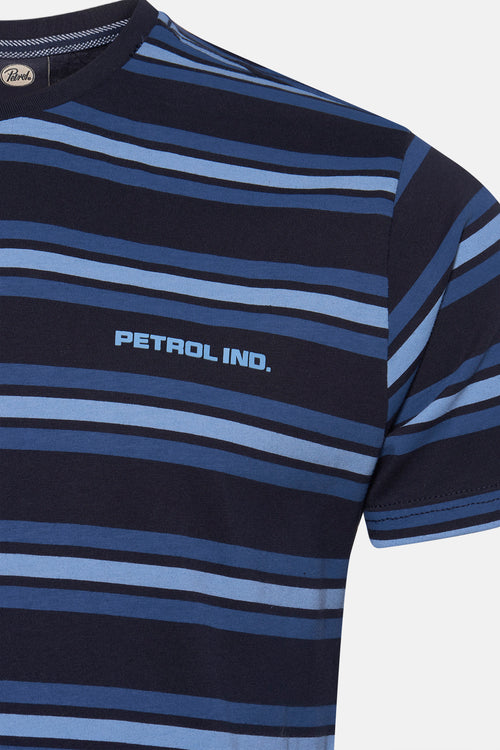 T-shirt met korte mouwen - blauw