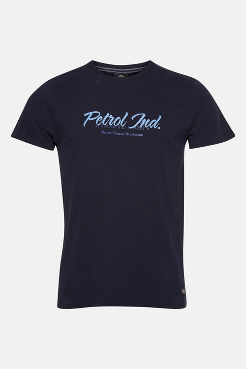 T-shirt met korte mouwen - blauw