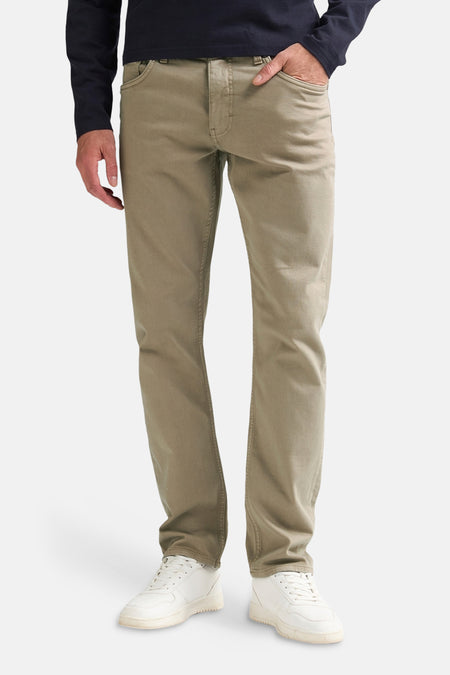 Heren sb seizoensbroek 5pocket khaki - Petrol Industries®