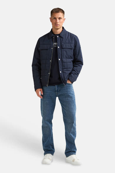 Veste courte - bleu