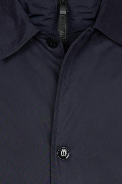 Veste longue - bleu
