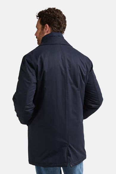 Veste longue - bleu