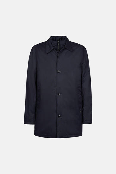 Veste longue - bleu