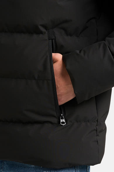 Veste longue - noir