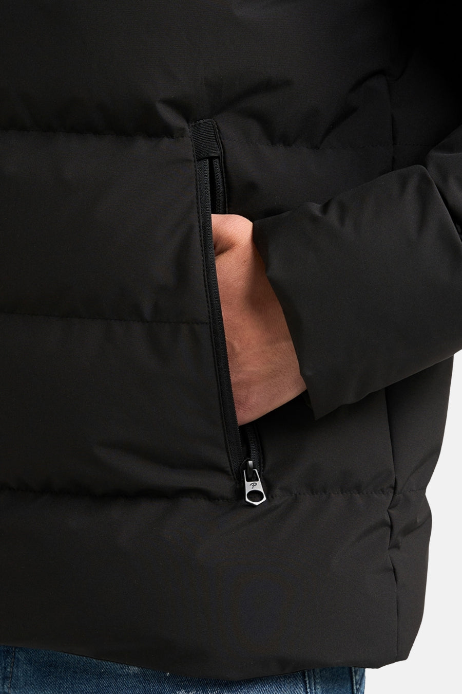 Veste longue - noir