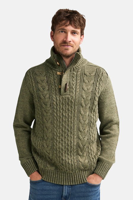 Trui met rolkraag khaki - Petrol Industries®