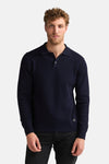 Pull col roulé bleu - Petrol Industries®