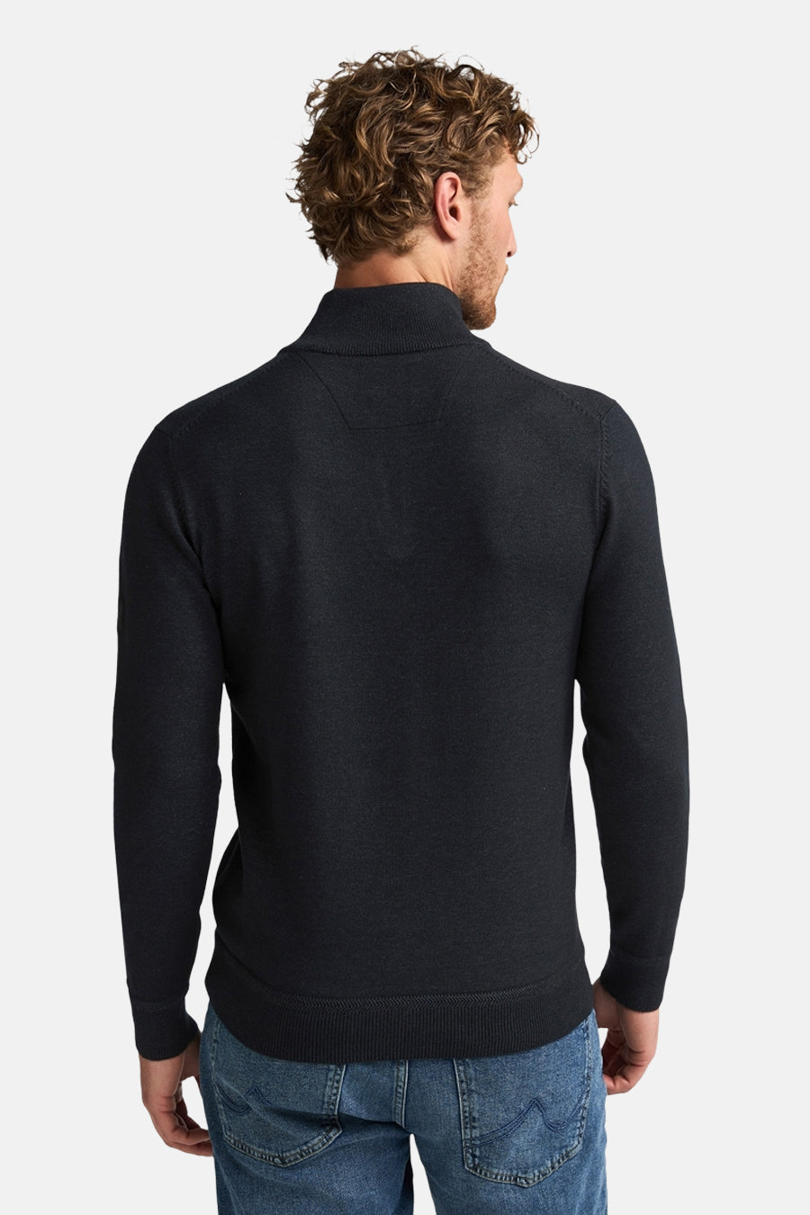 Pull col roulé noir - Petrol Industries®