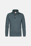 Pull à col roulant - bleu