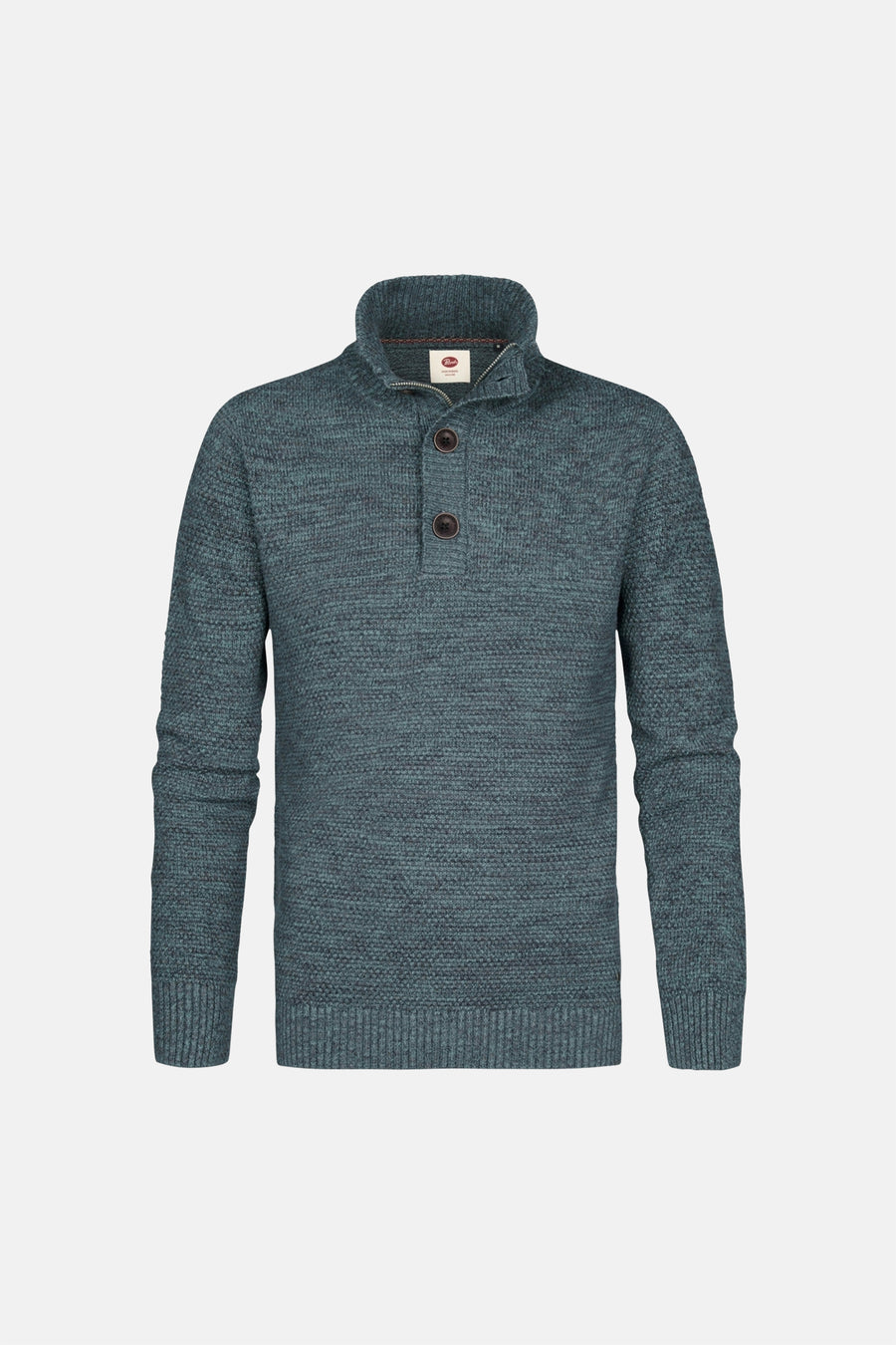 Pull à col roulant - bleu