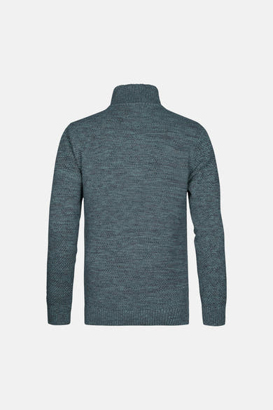 Pull à col roulant - bleu