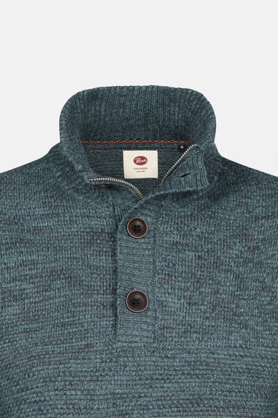 Pull à col roulant - bleu