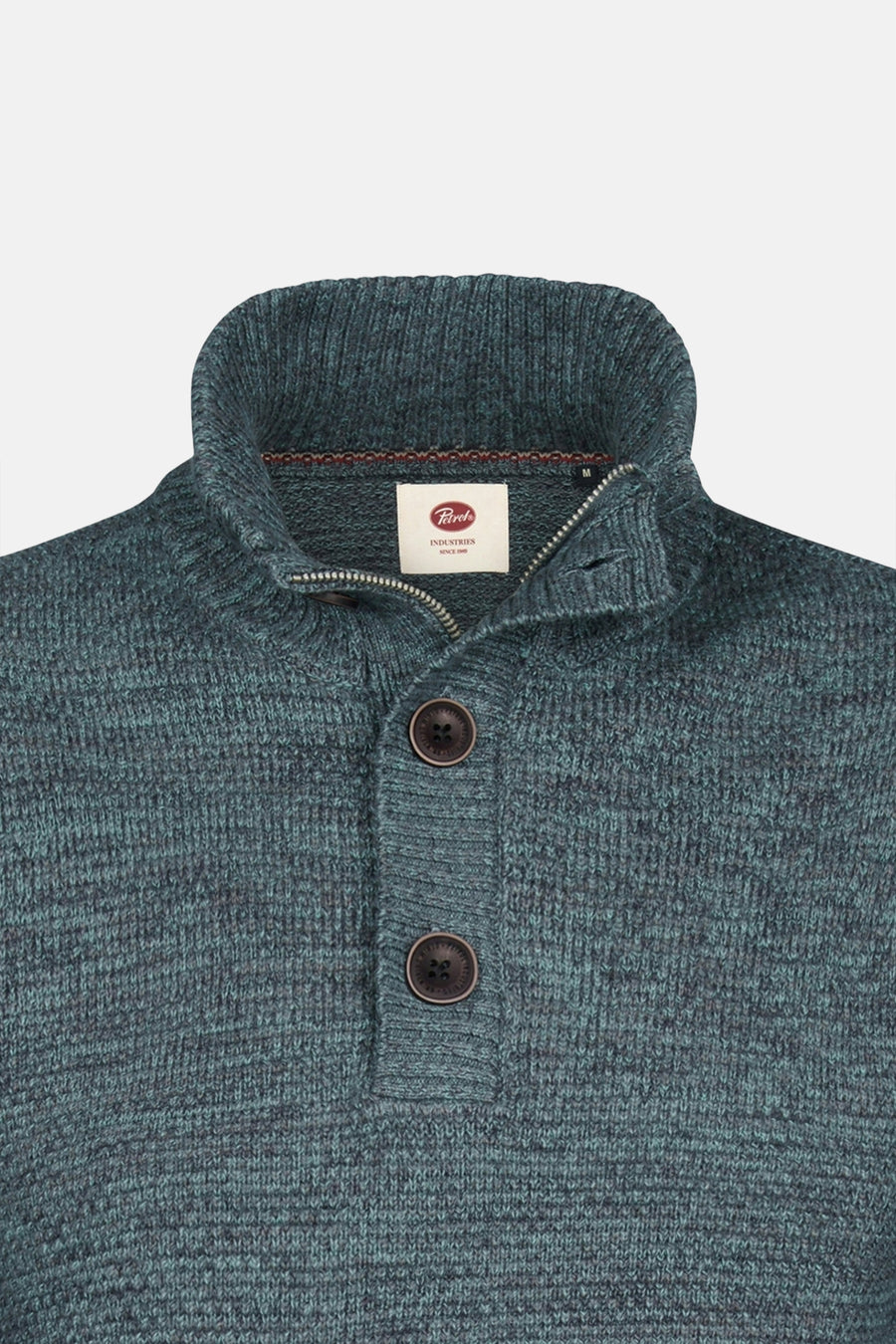 Pull à col roulant - bleu