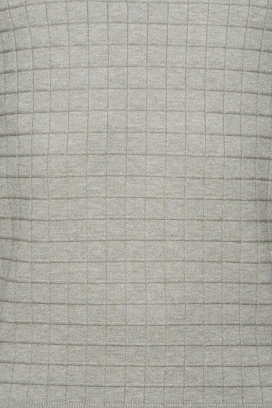 Pull col O - gris