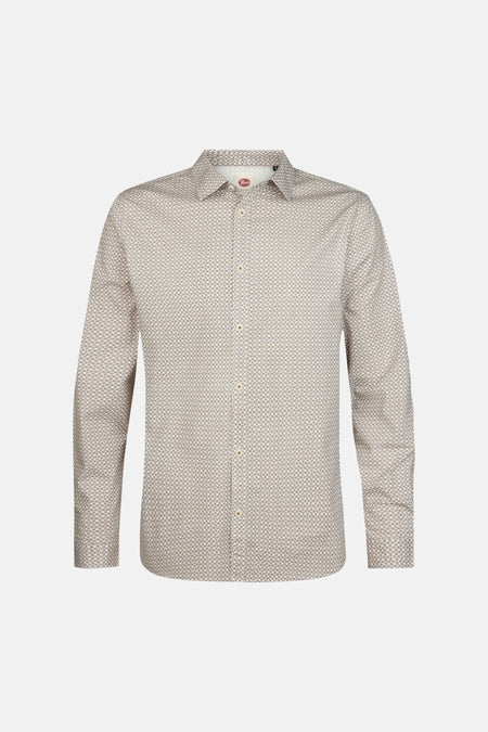 Hemd met lange mouwen - Saddle Brown