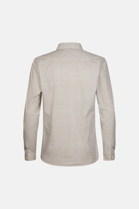 Hemd met lange mouwen - Saddle Brown