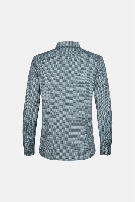 Hemd met lange mouwen - Iron Blue