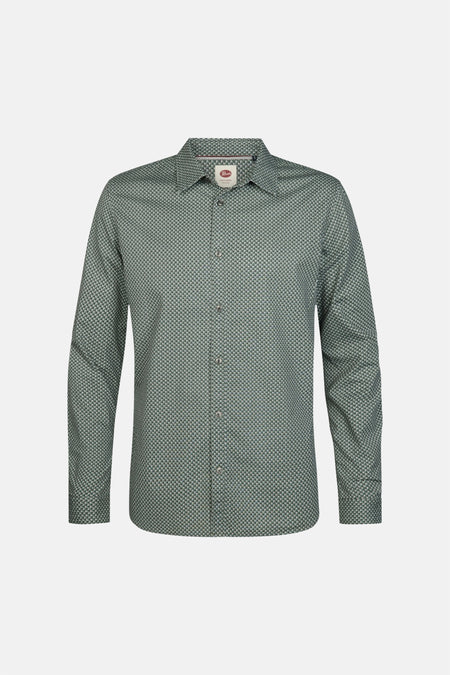 Hemd met lange mouwen - Teal Green