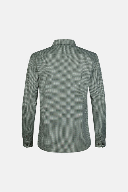 Hemd met lange mouwen - Teal Green