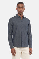 Chemise à manches longues - bleu