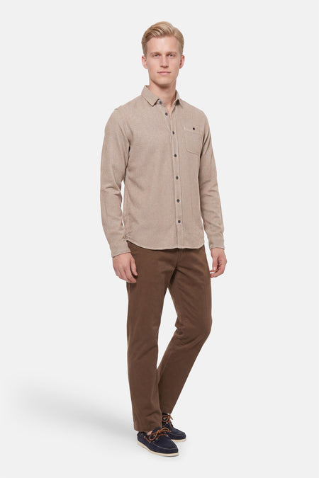 Hemd (lange mouwen) beige - Petrol Industries®