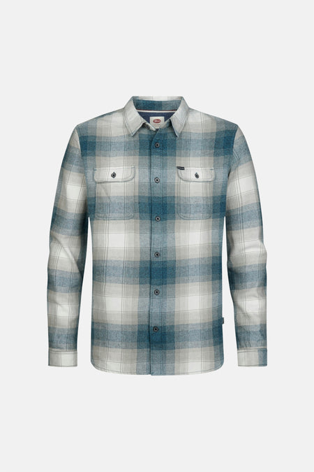 Hemd met lange mouwen - Iron Blue