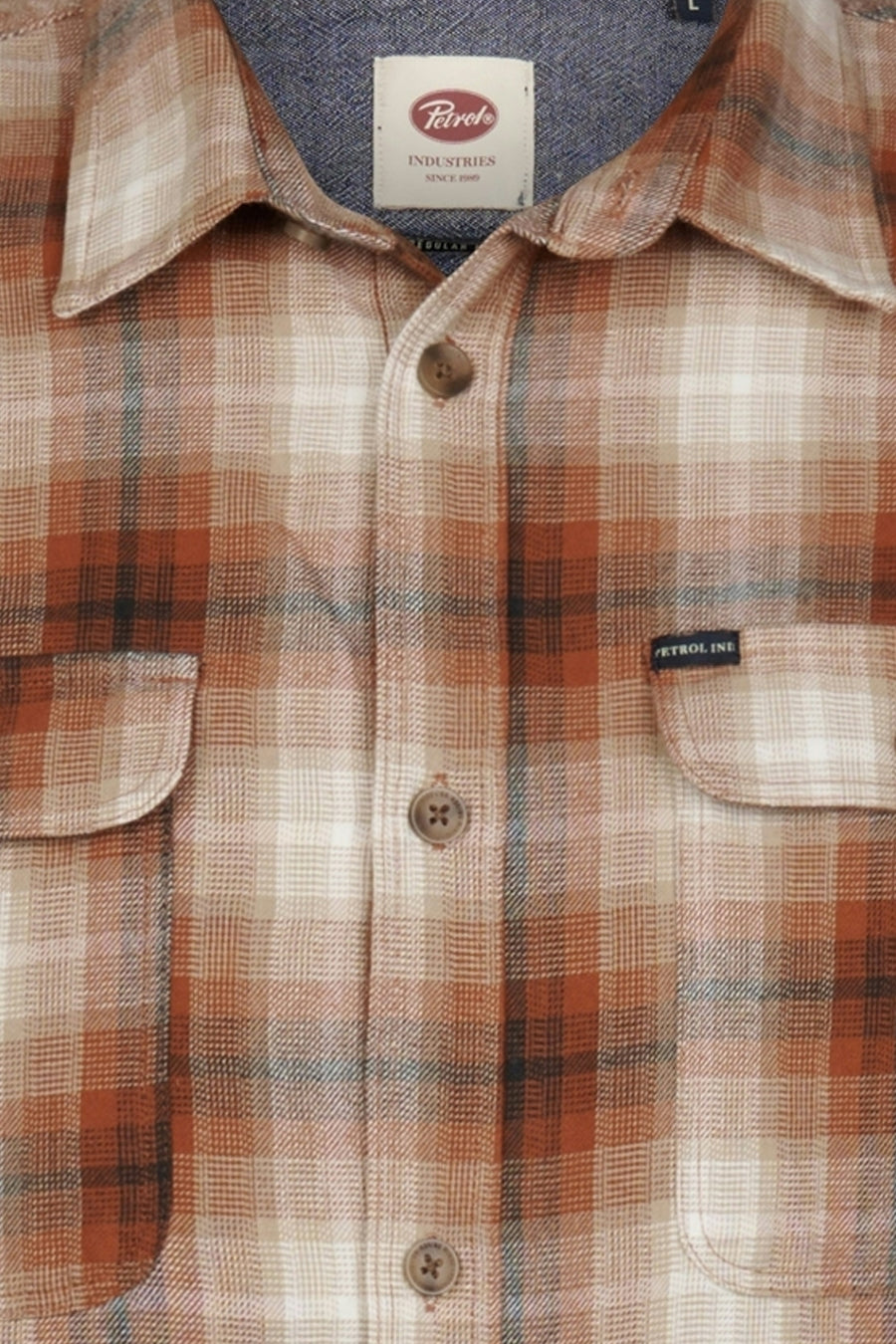 Chemise (manches longues) orange - Petrol Industries®