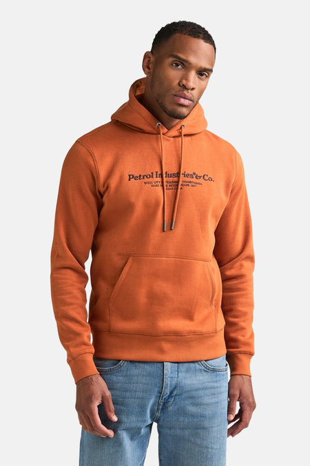 Sweater met kap rood - Petrol Industries®