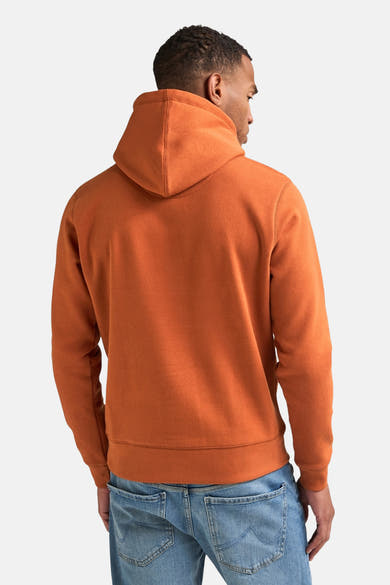 Sweater met kap - Oranje
