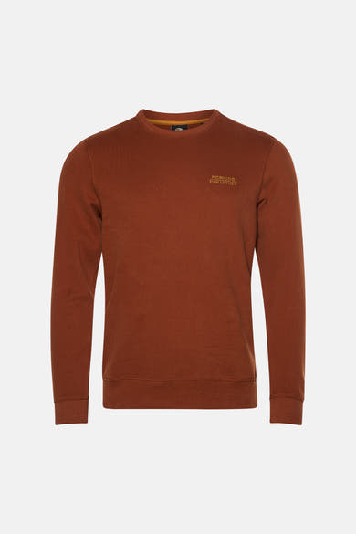 Sweater O-hals - oranje