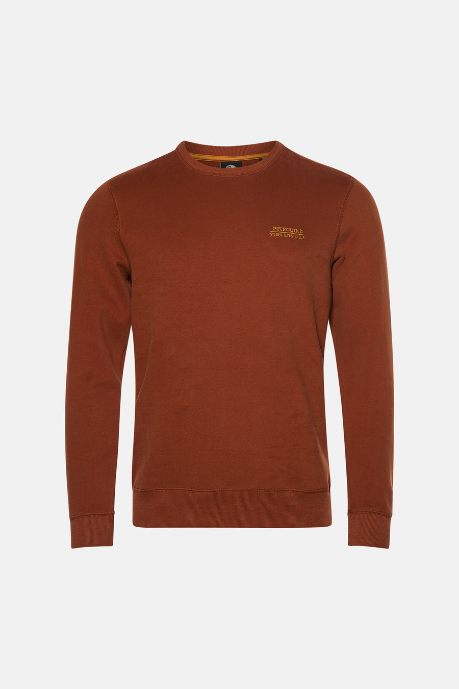 Sweater O-hals - oranje
