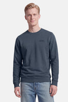 Sweater O-hals - blauw