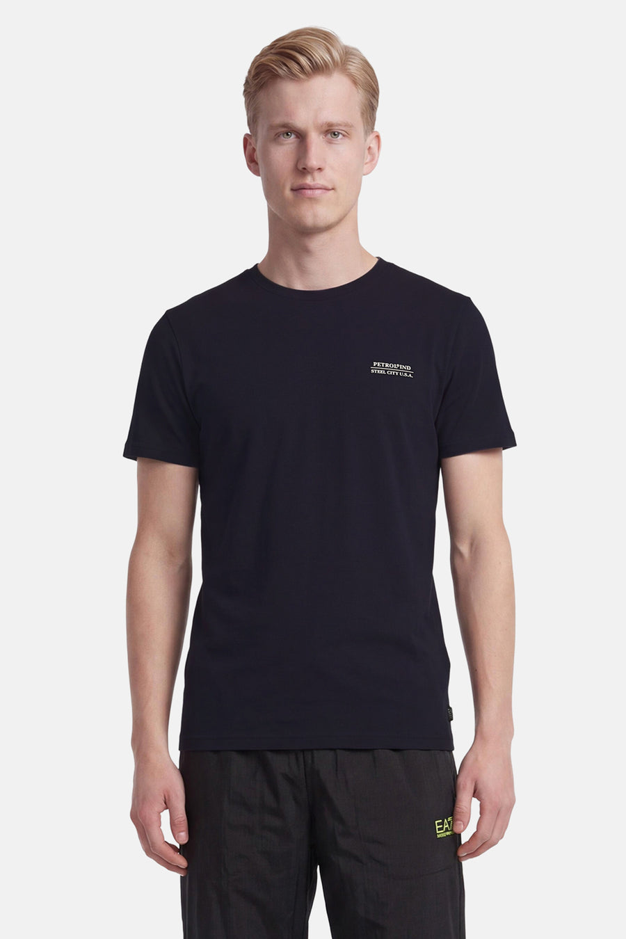 T-shirt met korte mouwen - blauw