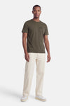 T-shirt met korte mouwen - khaki