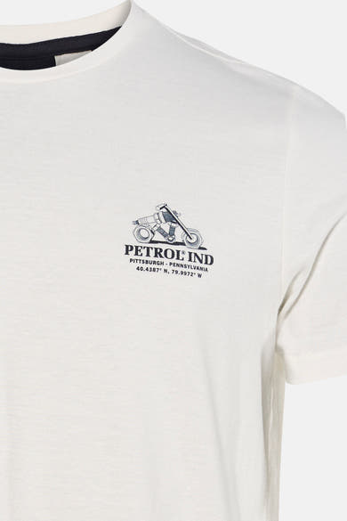 T-shirt met korte mouwen - ecru
