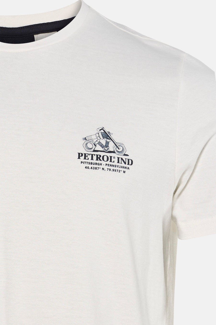 T-shirt met korte mouwen - ecru