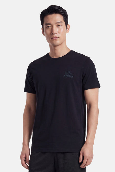 T-shirt (korte mouwen) blauw - Petrol Industries®