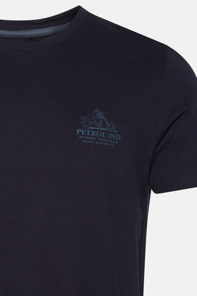 T-shirt met korte mouwen - blauw