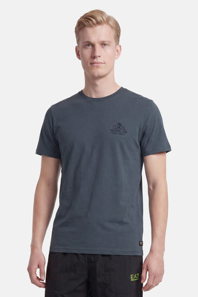 T-shirt met korte mouwen - blauw