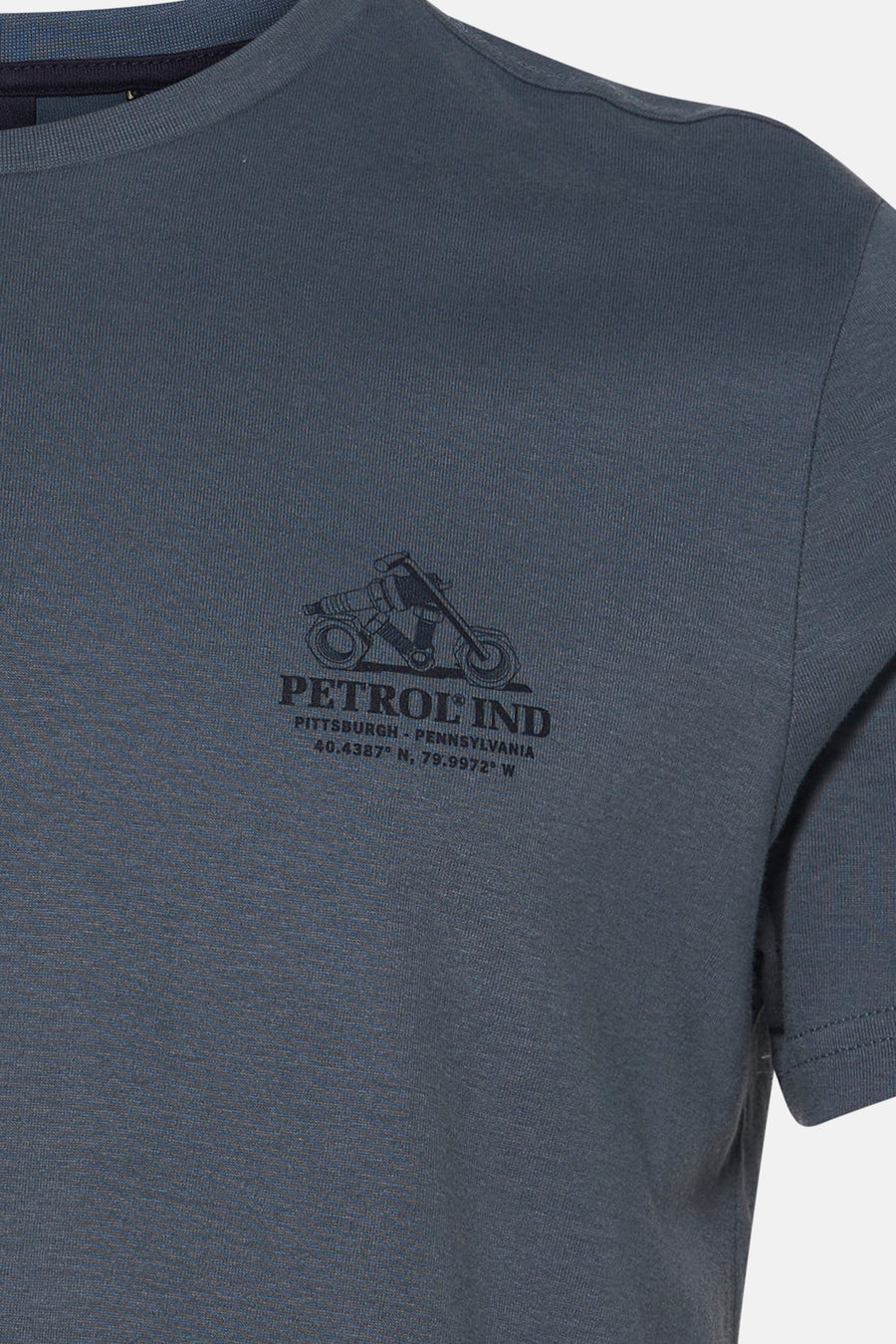 T-shirt met korte mouwen - blauw