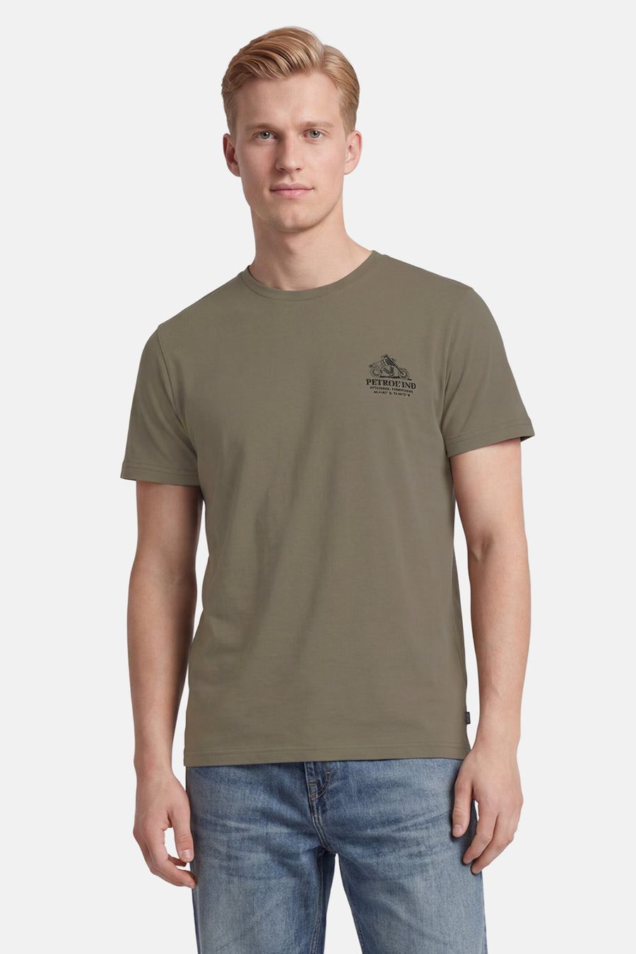 T-shirt met korte mouwen - khaki