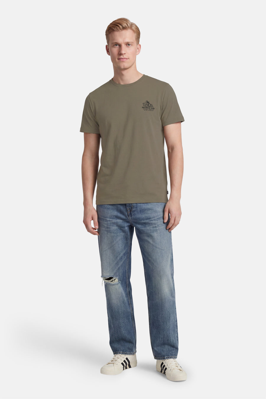 T-shirt met korte mouwen - khaki