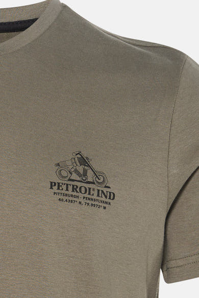 T-shirt met korte mouwen - khaki