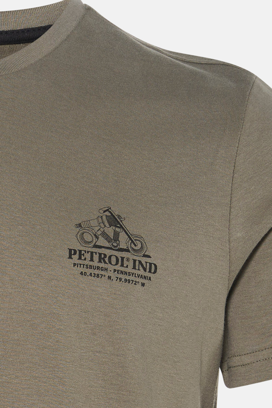 T-shirt met korte mouwen - khaki