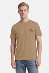 T-shirt met korte mouwen - beige