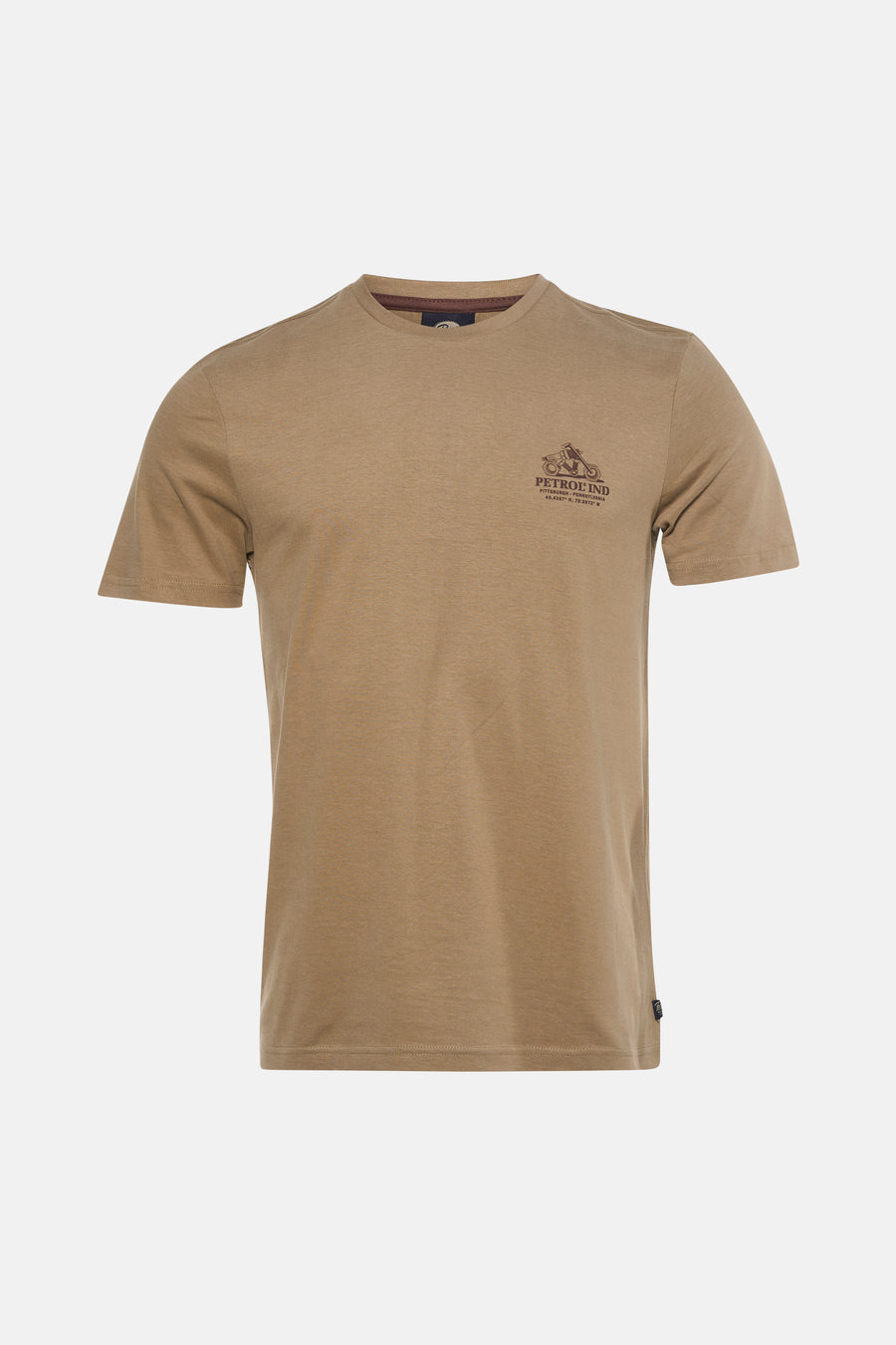 T-shirt met korte mouwen - beige