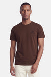 T-shirt met korte mouwen - bruin