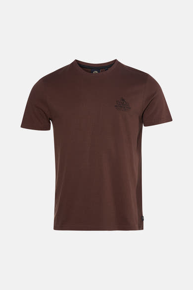 T-shirt met korte mouwen - bruin