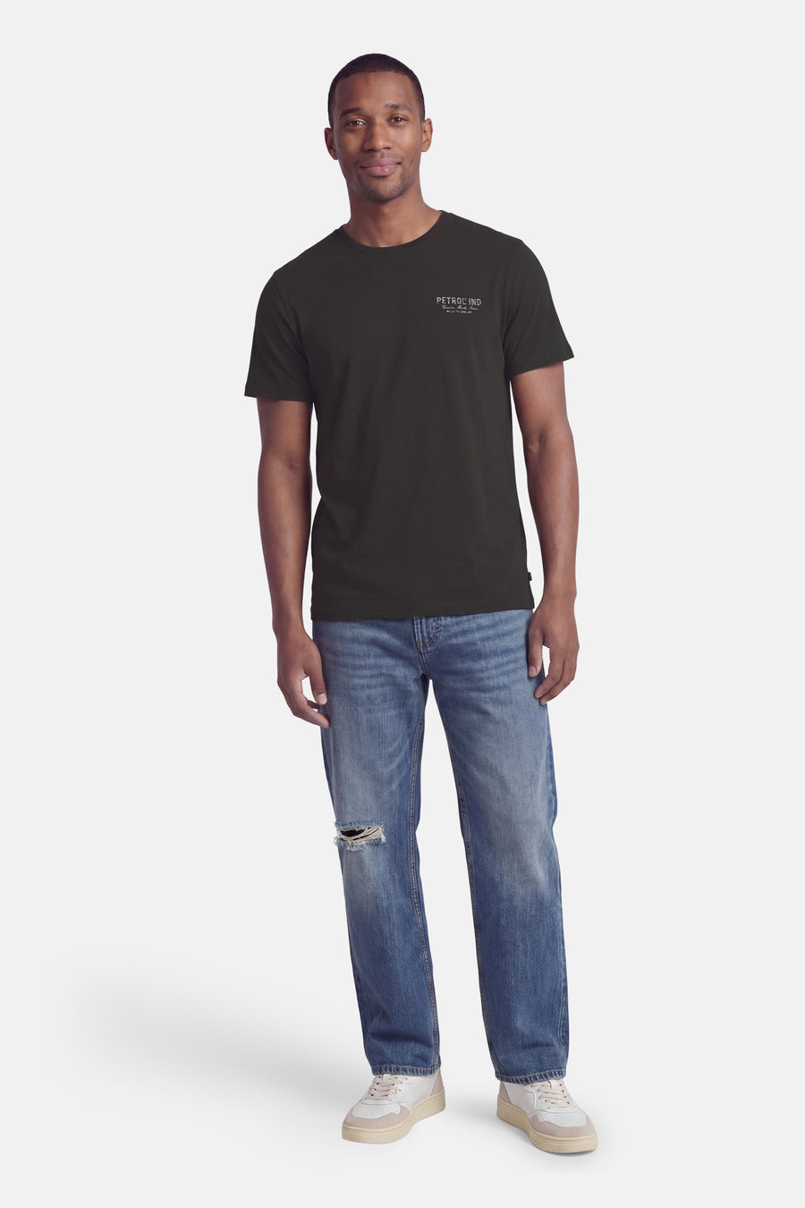 T-shirt met korte mouwen - grijs