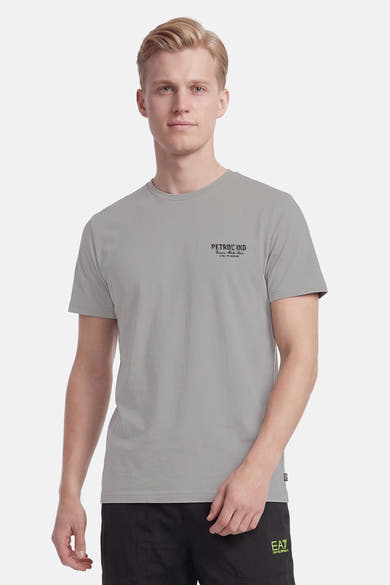 T-shirt met korte mouwen - grijs